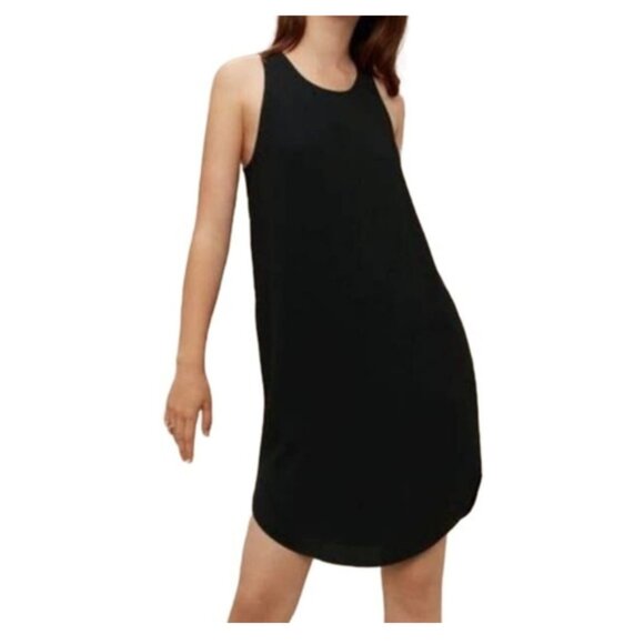 Aritzia Dresses & Skirts - WILFRED Women's Small Aritzia Lightweight Exposed Zipper Sleeveless Tank Dress